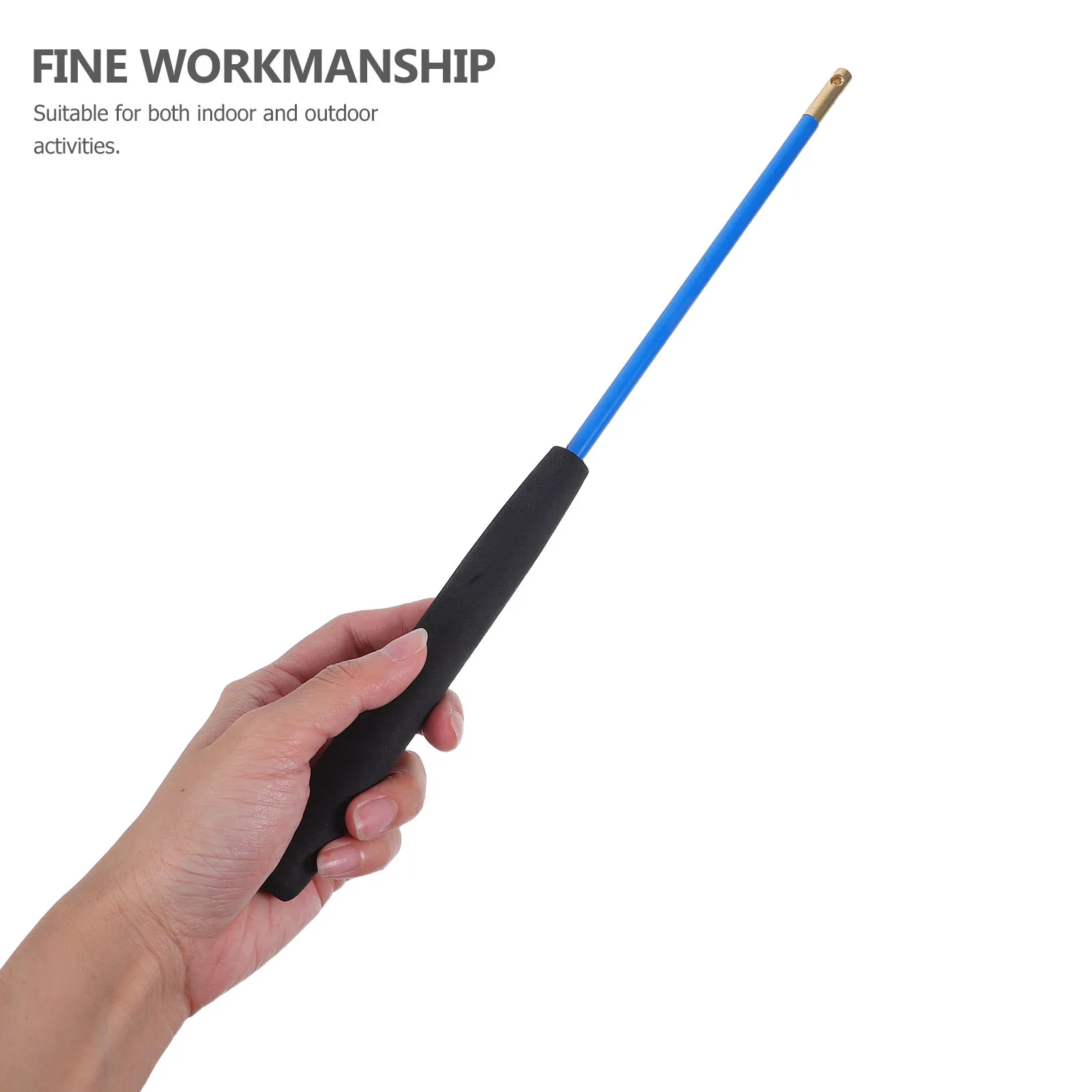 

Diabolo Pole Five Bearings Control Sticks Juggling Handles Blue Fitness Spinning Rod Arm Strength Coordination Indoor Outdoor