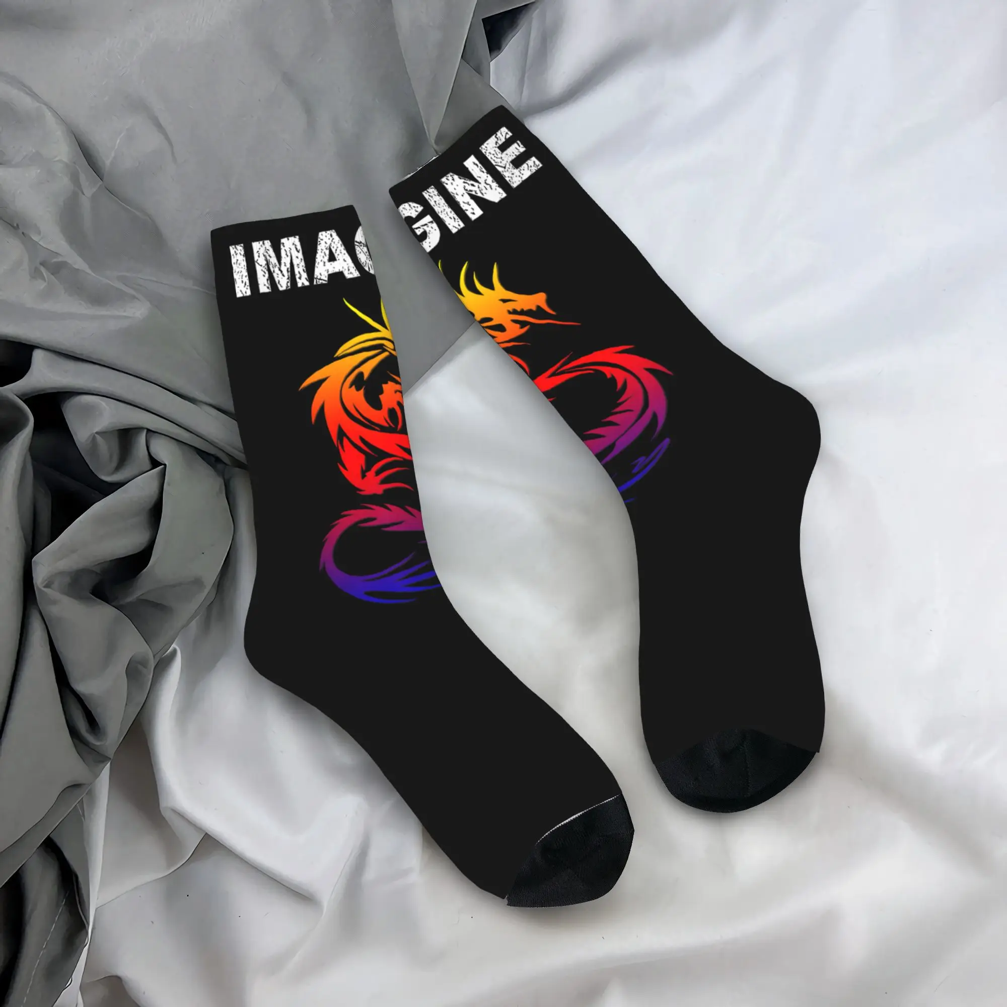 

Imagine Dragons Loom Stockings Women Men Socks Warm Soft Modern Socks Winter Outdoor Non-Slip Design Socks Gift