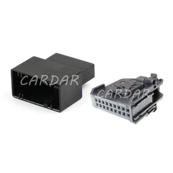 1 Set 18 Pin 1-1355350-1 1-1355349-1 Car Air Conditioning Panel Plug AC Assembly Auto Amplifier Wire Socket For VW BMW