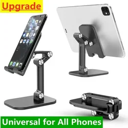 Desk Mobile Phone Holder Bracket For iPhone iPad Tablet Flexible Folding Lazy Desktop Adjustable Live Smartphone Stand Mount