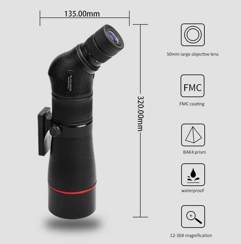 Cannocchiale premium 15-45x65 per caccia all'aperto, visualizzazione dei scenari e escursioni al miglior prezzo dal miglior produttore