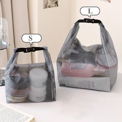 Bolsa de cosméticos a prueba de agua, bolsa de artículos de tocador de gran capacidad a la moda para viajes, bolsa de lavado para niñas, nueva moda