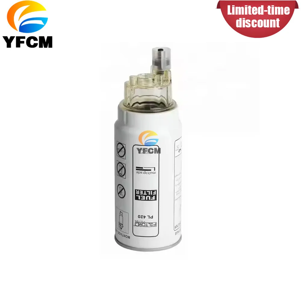 1 PCS PL420 Fuel Water Separator for Hongyan Jiefang Auman HOWO Heavy Truck
