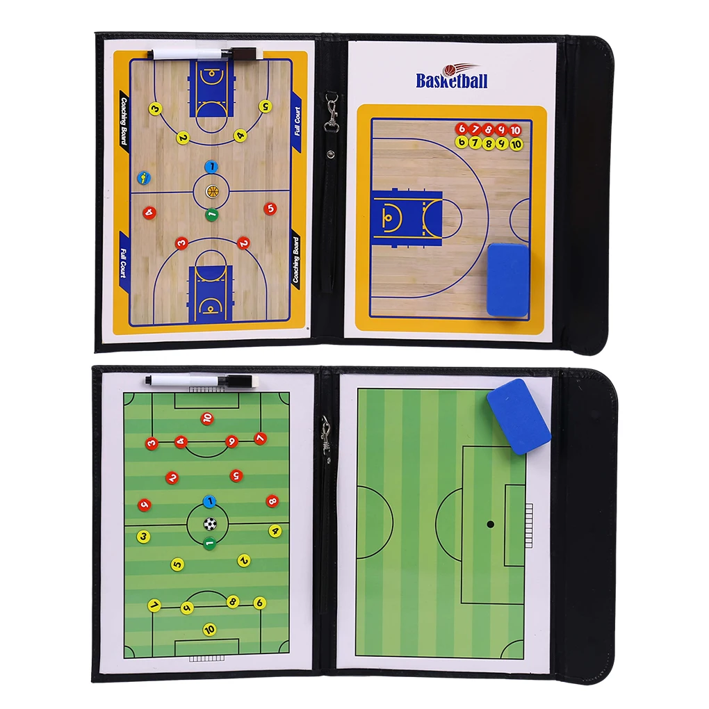 

Складная магнитная тактическая доска для футбола, тренеров, тактическая доска, футбольная игра, футбольная тренировочная тактика, буфер обмена, хит продаж