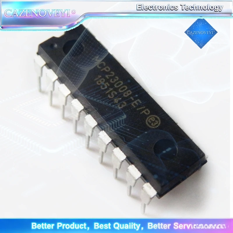 (5-10-20-30-100PCS) MCP23008 DIP-18 MCP23008-E/P