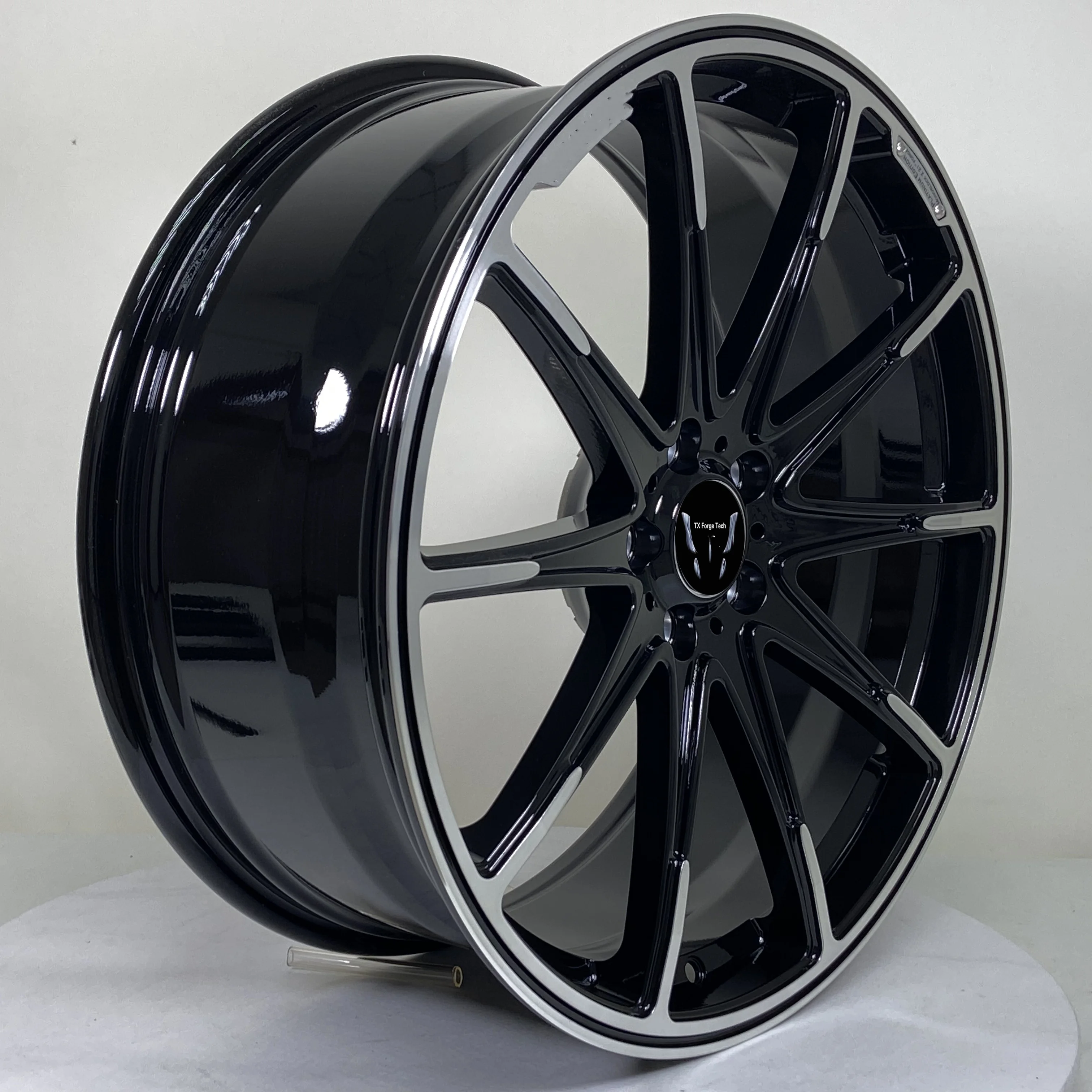 Factory Custom Aluminum 1-Piece Forged Alloy Wheels 17 18 20 21 22 24 26 Inch Passenger Rims 5x112 5x120 5x114.3 Rims