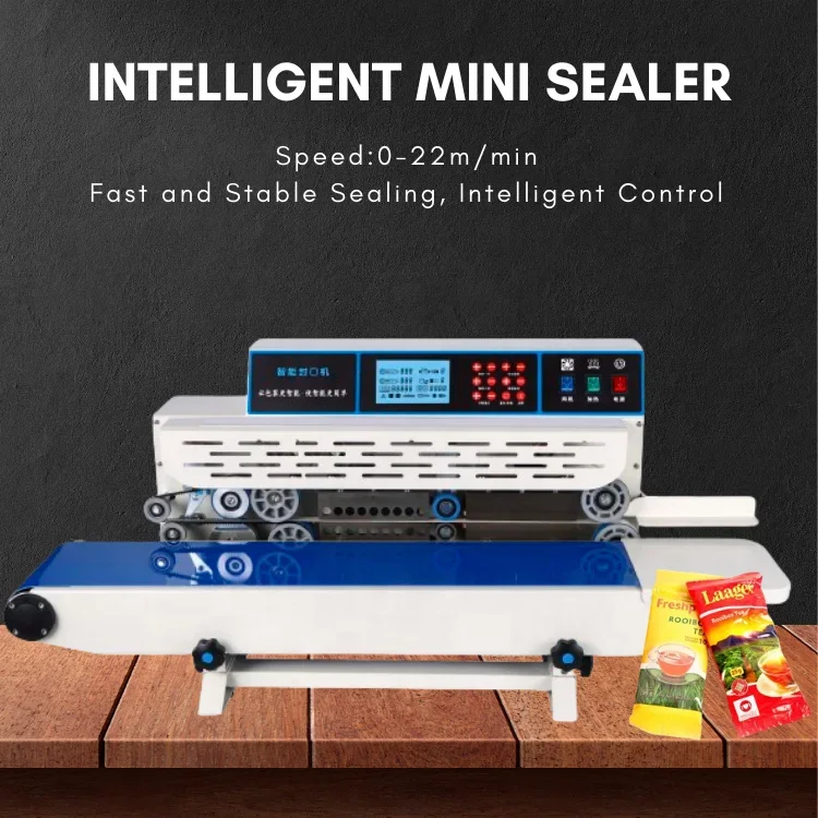 TEPPS 180T Intelligent Control Food Pouch bag packing mini sealer sealing machine