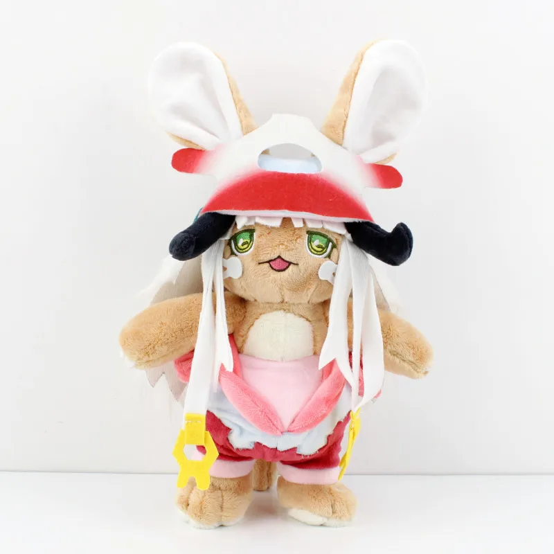 

New Anime Made In Abyss Plush Doll Toy 35CM Cartoon Cute Soft Nanach Dolls Plush Toy Periphery Room Decoration For Kid Gifts