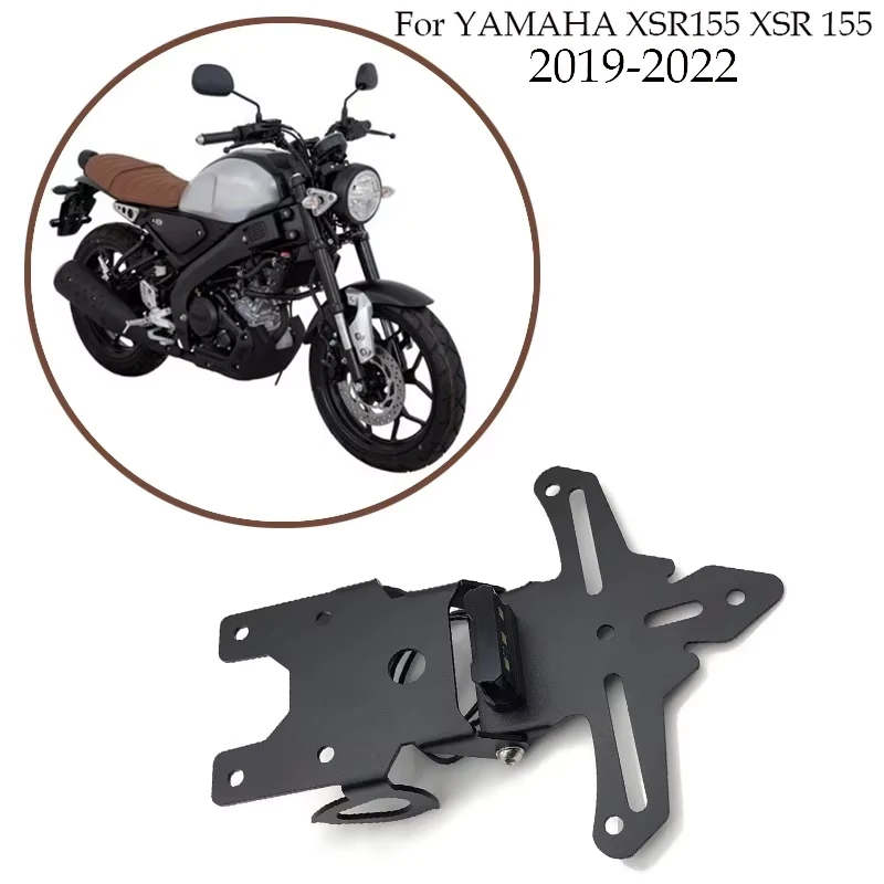 

For YAMAHA XSR155 XSR 155 2019 2020 2021 2022 Motorcycle Accessories License Plate Holder LED Light Tail Tidy Fender Eliminator