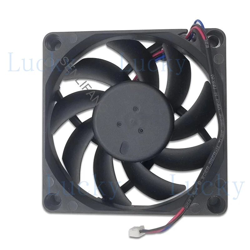 f  For Delta AUB0712HB-R00 SE32 12V 0.33A 70*70*15MM Projector Chassis Cooling Fan