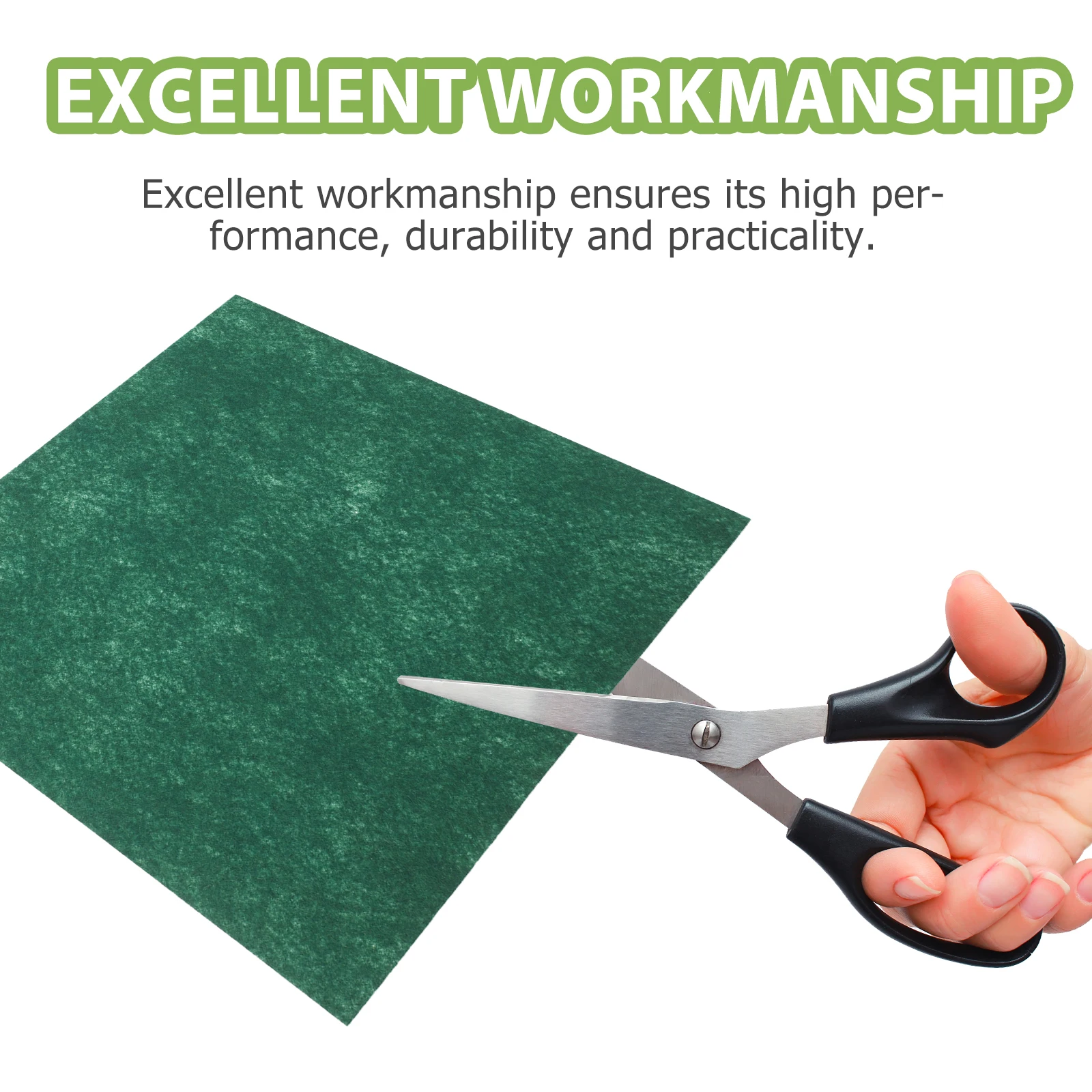 

18 Pcs Non-woven DIY Decorative Fabric Felt Materials Thick Soft Sheets Patchwork Product Polyester