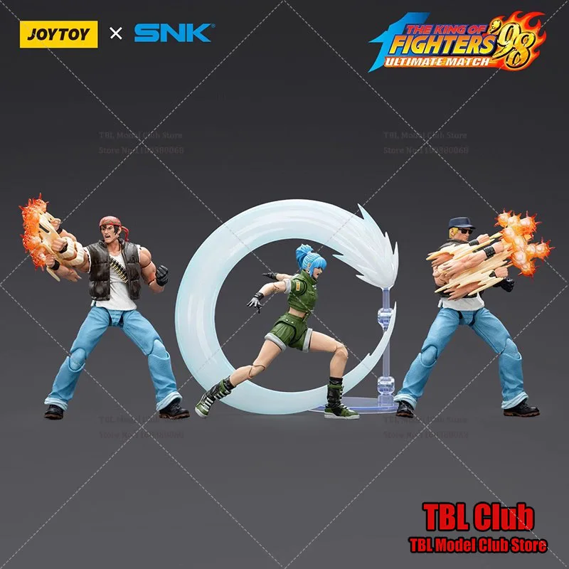 

[Предзаказ] Оригинальный JOYTOY масштаб 1/18 KOF 98UM Ikari Warriors Team Leona Heidern Ralf Jones Clark Still Фигурка Модель