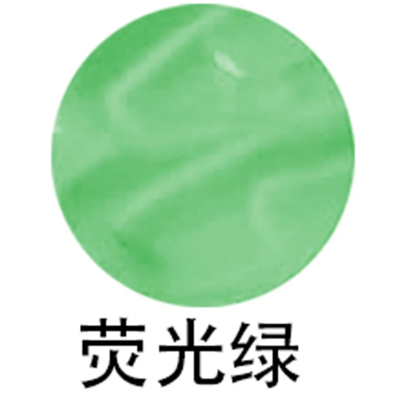 30 مل / 18 لون صبغة أكريليك فلورسنت ملونة زاهية وتألق في الليل لإنشاء أعمال فنية مع تأثيرات مضيئة