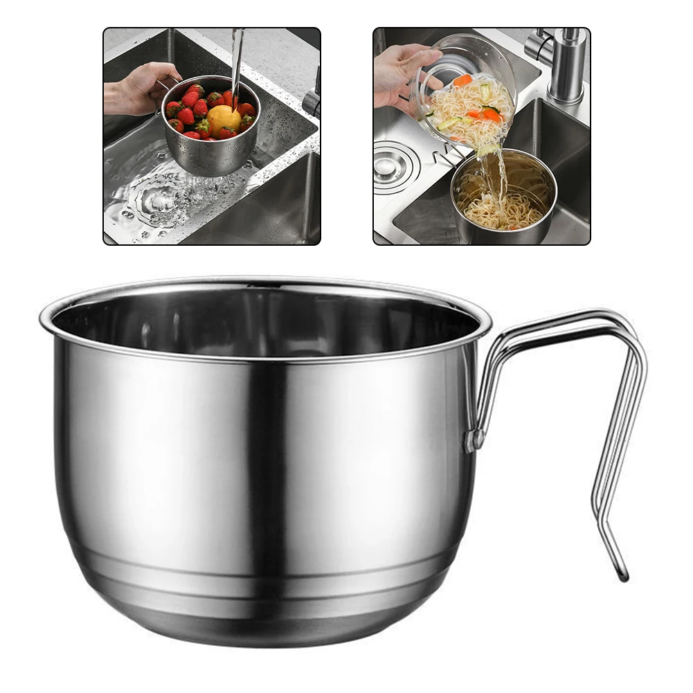 

Efficient Hanging Sink Waste Filter Made of Stainless Steel for Draining Pasta and Washing Vegetables with Ease