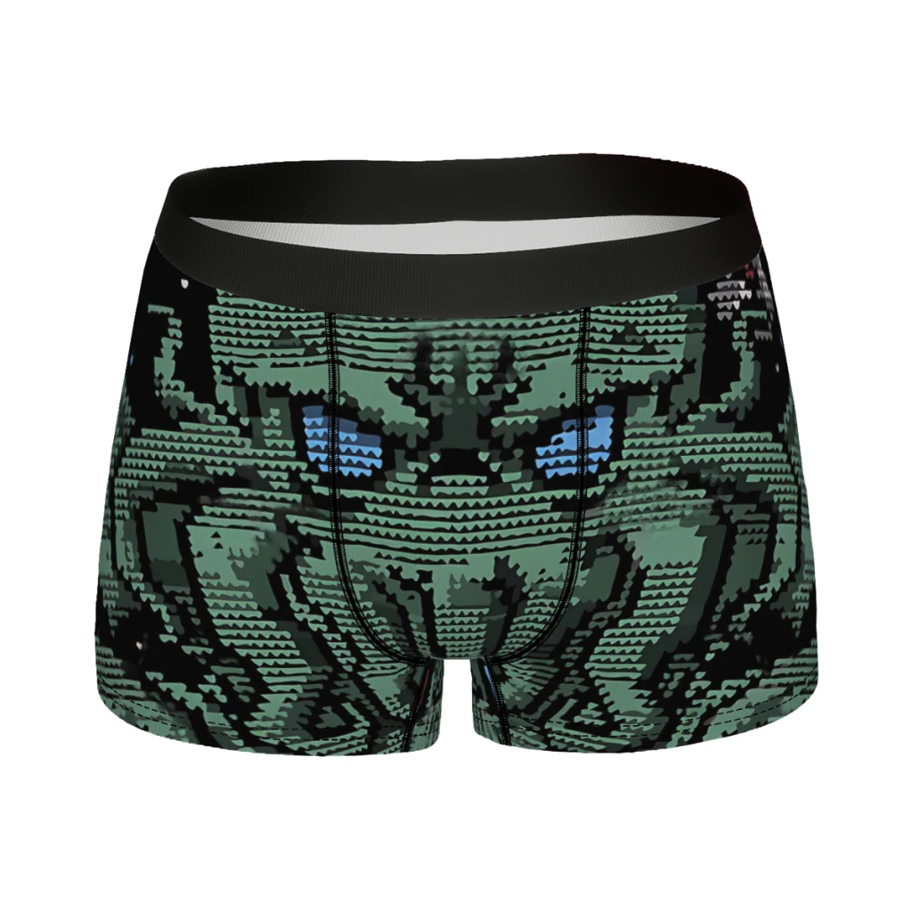 Christmas Ugly Sweater Great Cthulhu Great Old Ones Underpants Cotton Panties Men's Underwear Comfortable Shorts Boxer Briefs