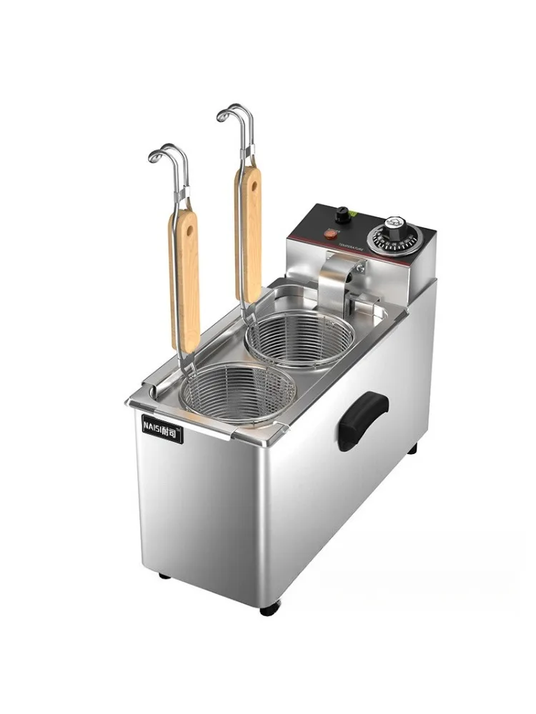 

Noodle Cooking Stove Commercial Electric Noodle Cooking Pot Desktop Soup Powder Stove Vegetable Cooking Dumpling Pot