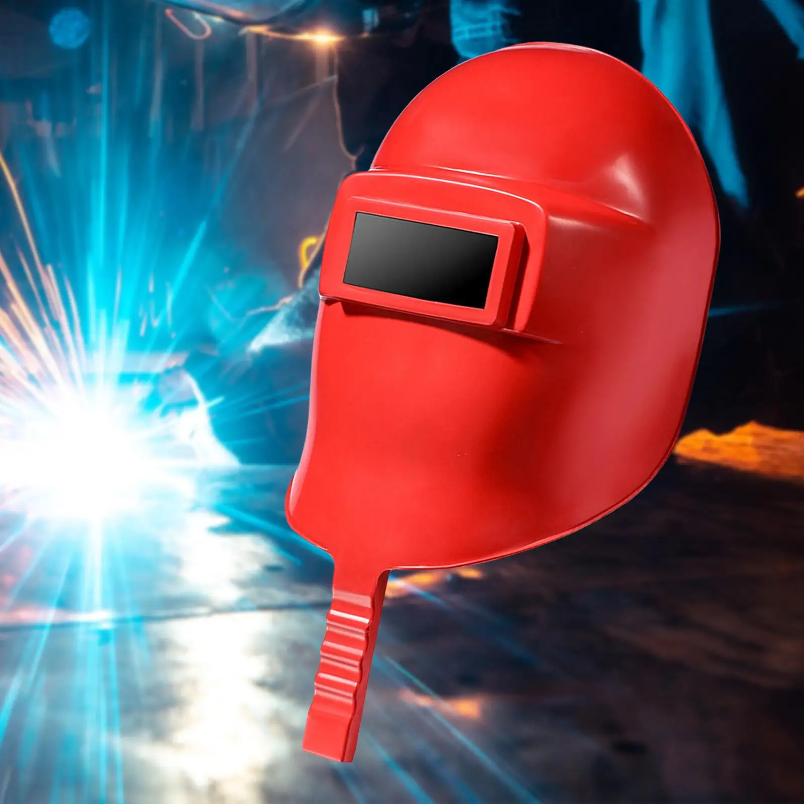 Handheld Welding Face Cover Heat Resistant Portable Shell Grinding Face Protector Welder for Working Helmet Welding