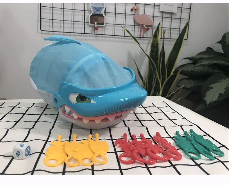 Imagem -05 - Shark Bite Finger Desktop Game Biting Party Thriller Crianças e Adultos Decompression Prank Toy