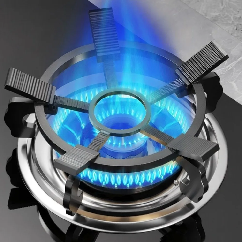 

Kitchen Burner Cast Iron Gas Burners Stand Stable Portable Stove Support Anti Slip Wok Ring Stand Outdoor Cooking