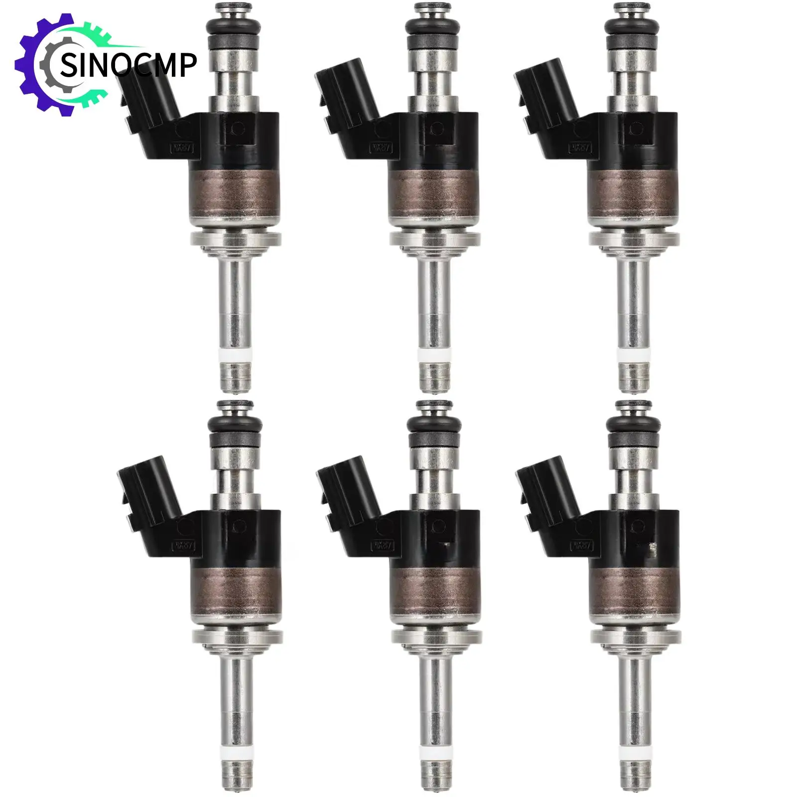 

6pcs Fuel Injector for Honda Odyssey Ridgeline Pilot 16-20 3.5L V6 16010RLV305 16010RLV315 FJ1372 Engine Parts Injectors Nozzle