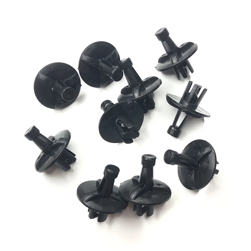 50Pcs 7mm Car Front Inner Structure Push-Type Retainer Clip Fastener 53259-0E010 For Toyota Lexus IS250 IS350 RX330 RX350 RX400H