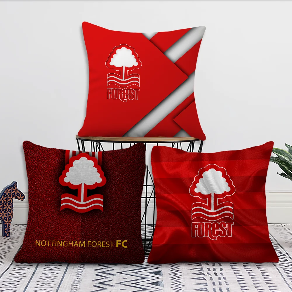 Football Club N-Nottingham F-Forest Cover Pillow Sofa Printing Decoration Room Home Office Coffee Shop Car Nordic Simplicity