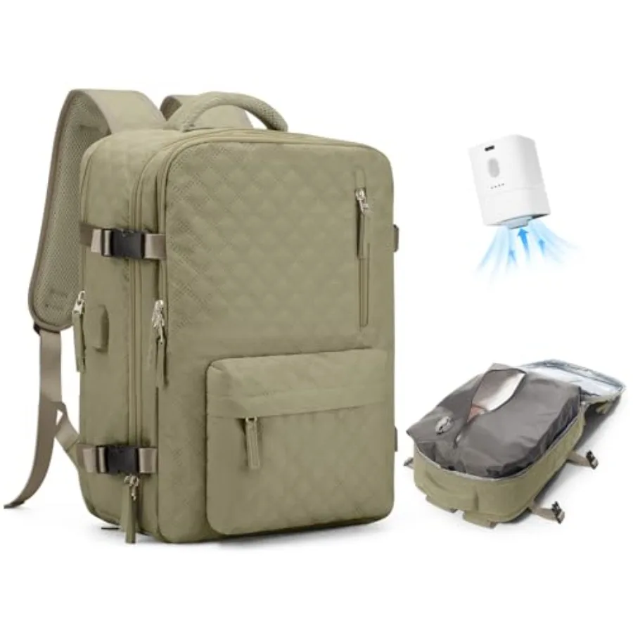 

Дорожный вакуумный рюкзак для хранения с воздушным насосом, компрессионные пакеты для экономии места, вакуумные мешки для одежды, дорожная сумка 18x14x8 дюймов