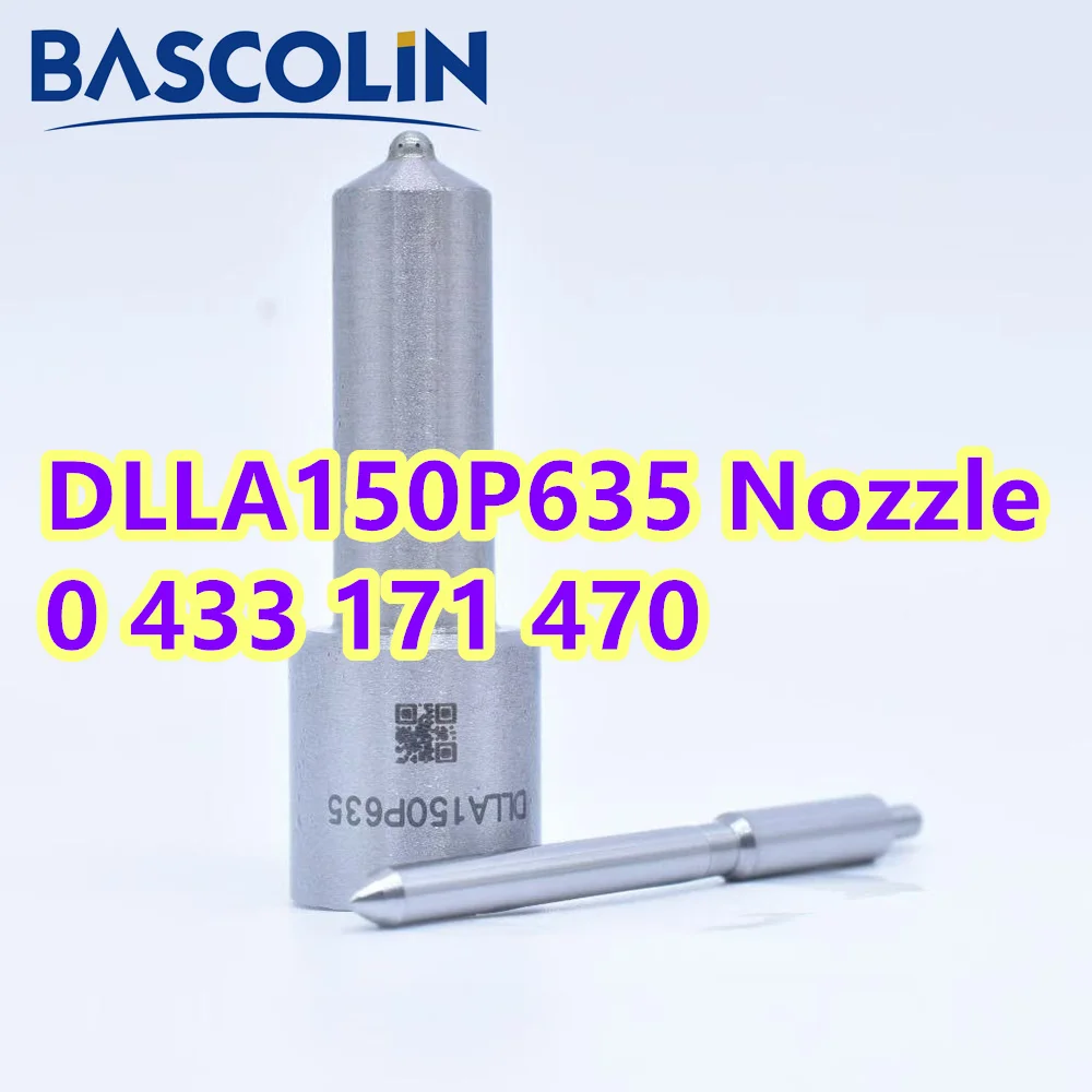 

BASCOLIN Diesel Injector Nozzle DLLA150P635,0433171470,1380777 for SCANIA T124/ 400 Engine Injector 1529749/0414701105/414701005