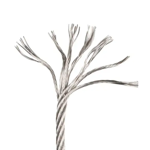 Imagen 2 del producto Cuerda de alambre de acero inoxidable de 50/10 metros, Cable de elevación de pesca suave, Hardware para tendedero, cuerda de seguridad para barandillas de aparejo al aire libre