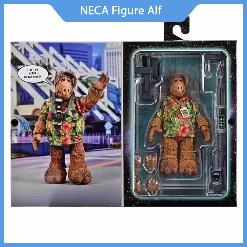 

Neca Sdcc 23 эксклюзивная экшн-фигурка космический Con Alf Ultimate аниме модель tстатуя игрушка Рождественский подарок на день рождения