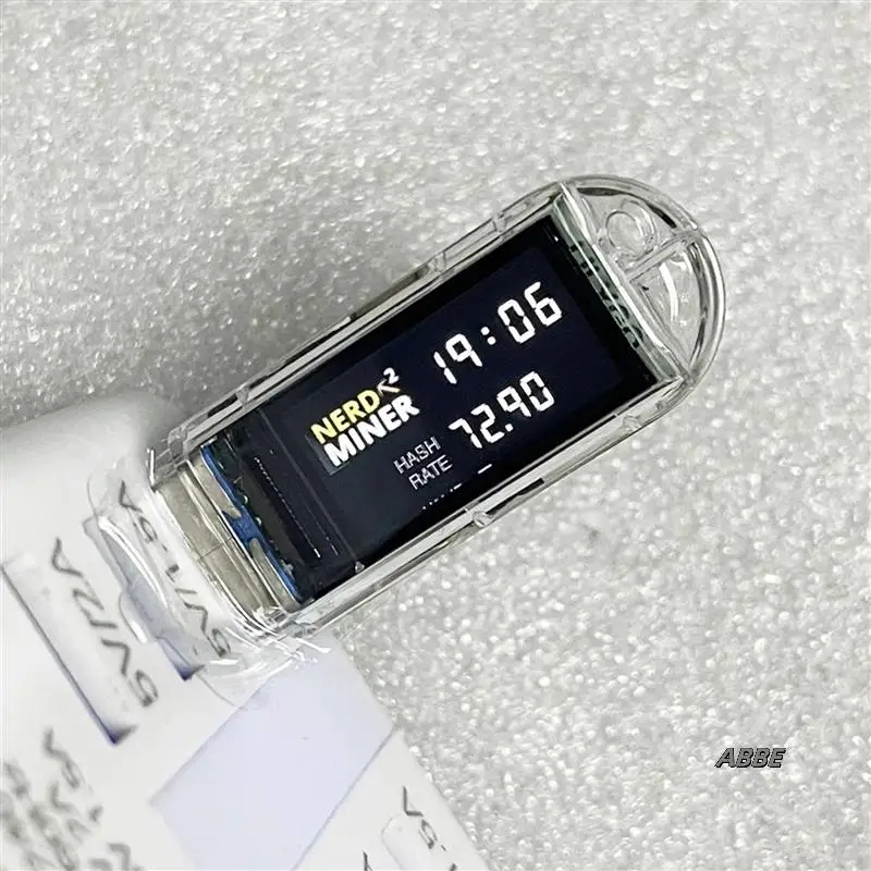 

3X мини-USB майнинговый аппарат Nerdminer V2 74KH/S USB BTC Crypto Miner Solo Lottery Miner BTC Solo Miner с дисплеем