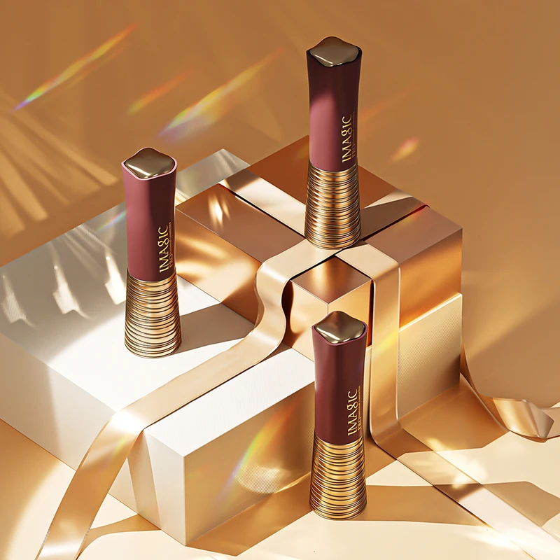 IMAGIC Lipstick Matte No-stick Lipstick Long Lasting Waterproof Lip Stick Smudge-free Classic Highly Pigmented Lip Tint Makeup