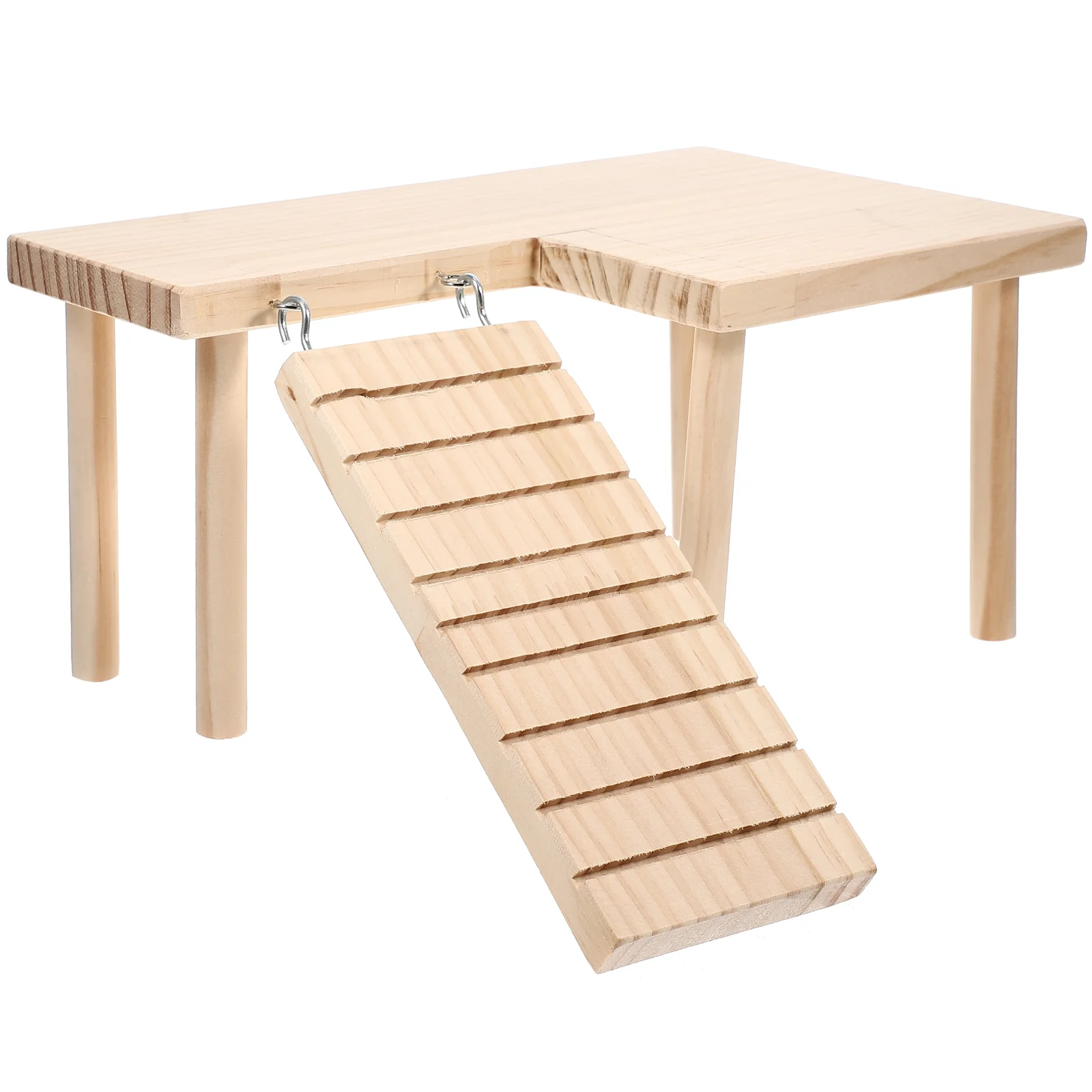 

Hamster Landscaping Platform Delicate Chinchilla Toy Decorative Interesting Plaything Wear- Household Wooden Cage Kid Toys