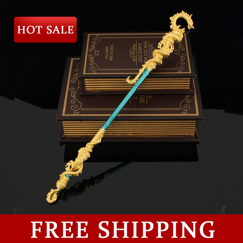 35cm Flying Dragon Treasure Staff Metal Model Game Black Wukong Peripherals Golden Cudgel Weapon Destiny Man Sword Toys Boys