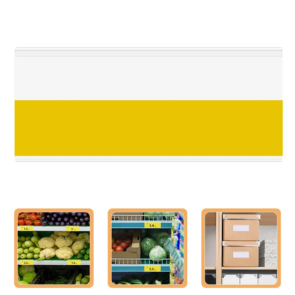 Display Holder Merchandise Sign Label Price Acrylic Holders for Displaying Stand Shelves