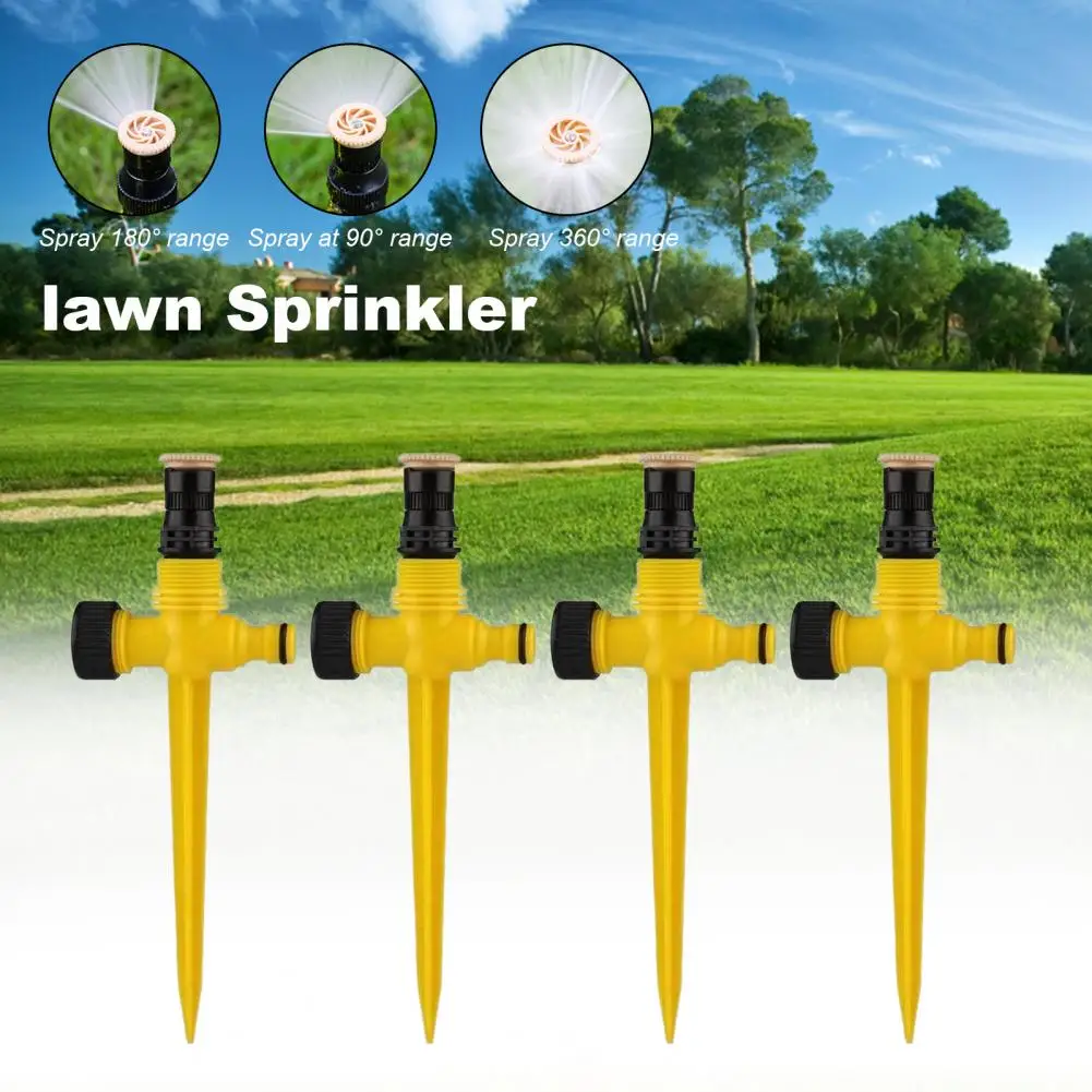 

Garden Sprayer Outdoor Sprinkler Adjustable Garden Lawn Sprinkler for Yard Lawn Irrigation Spike Base for Grass Irrigation