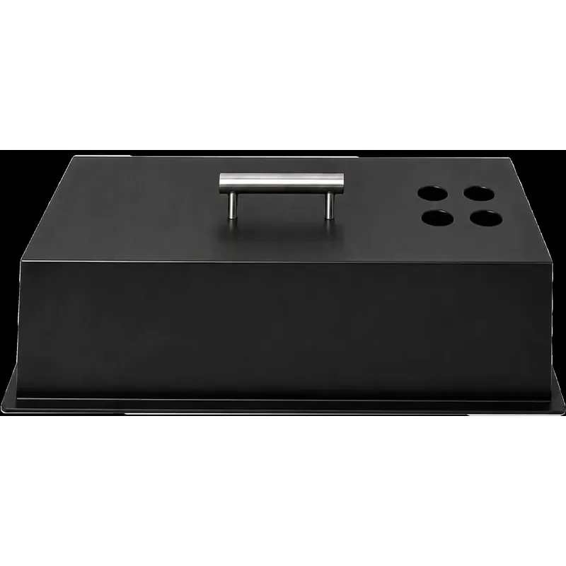 Universal Grill Lid Cover for Heating Food Stainless Steel Pot Top Kitchen Cookware Accessory Heat Resistant BBQ Pan Cap Heat