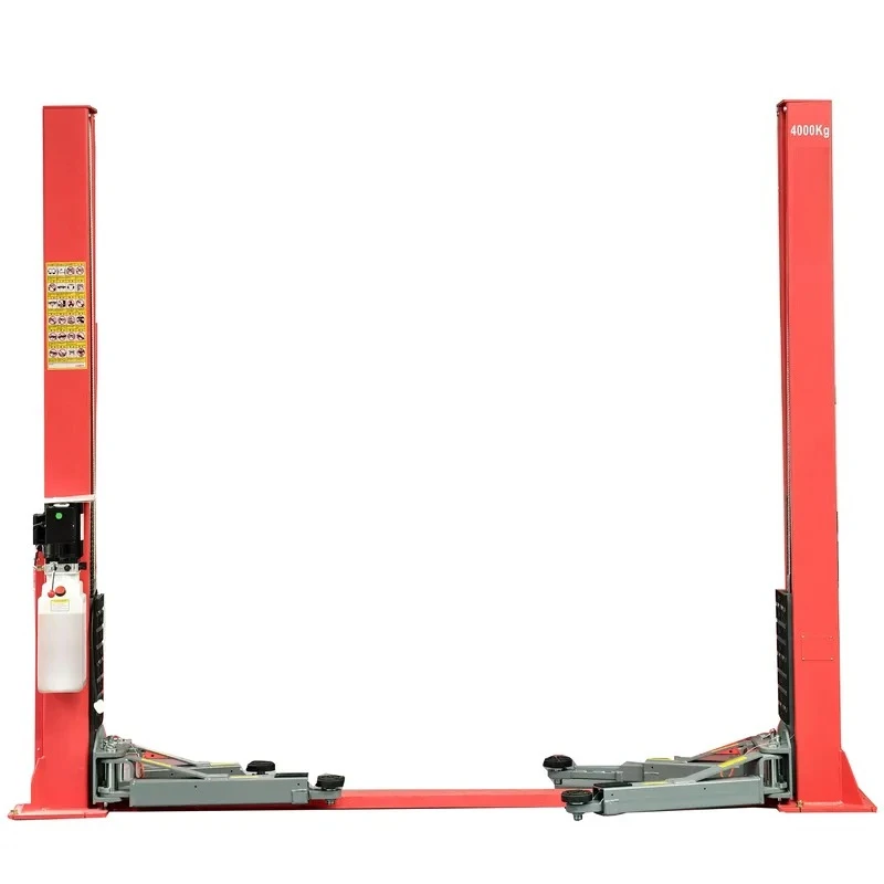 TLT240SB 4T Two Post Car Lift Hydraulic Cylinder Parking Elevator 4T Lifting Capacity Floor Plate Car Elevator