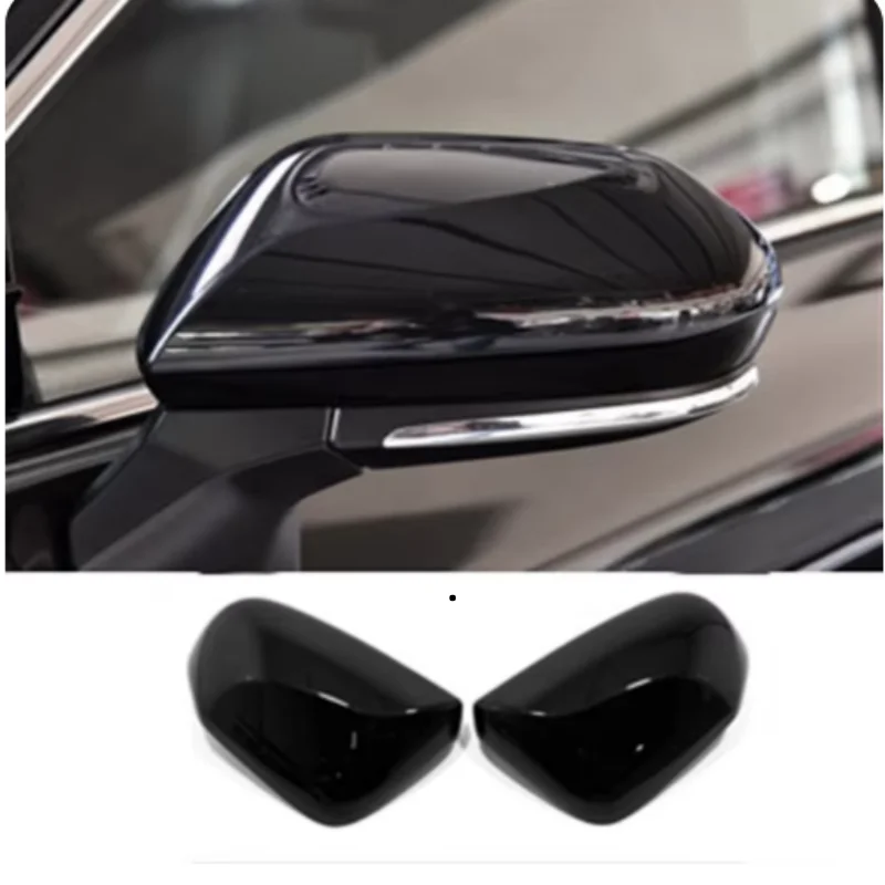 ABS ألياف الكربون مساعد مرآة الرؤية لتويوتا أفالون/كامري CHR استبدال غطاء مرآة 2018-2022 #4