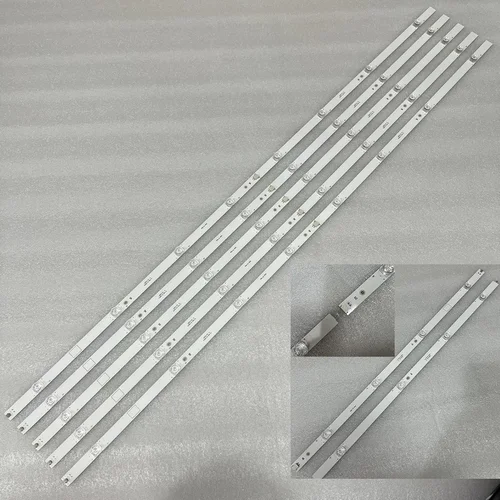 Tira de LED para iluminación trasera para Hisense 55R6109 55R6E 55A6100UW 55A6100UWR 55R6000E 55R6040E LB55143 CRH-BK55S1U8130T0508820-REV1.0