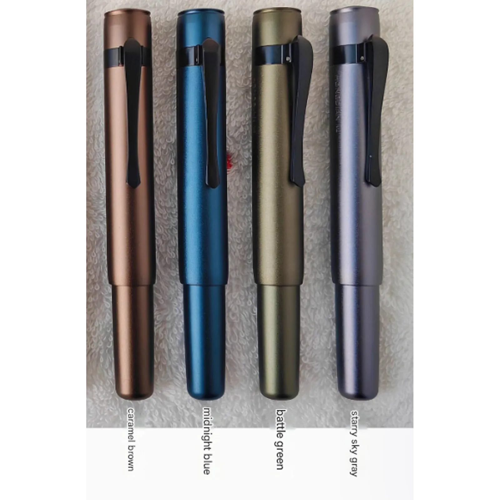 

Fulin New High Elasticity Pointed Hongdian Metal Pen Handmade 26 Long Blade Calligraphy Brush Hand Polished Ink Art