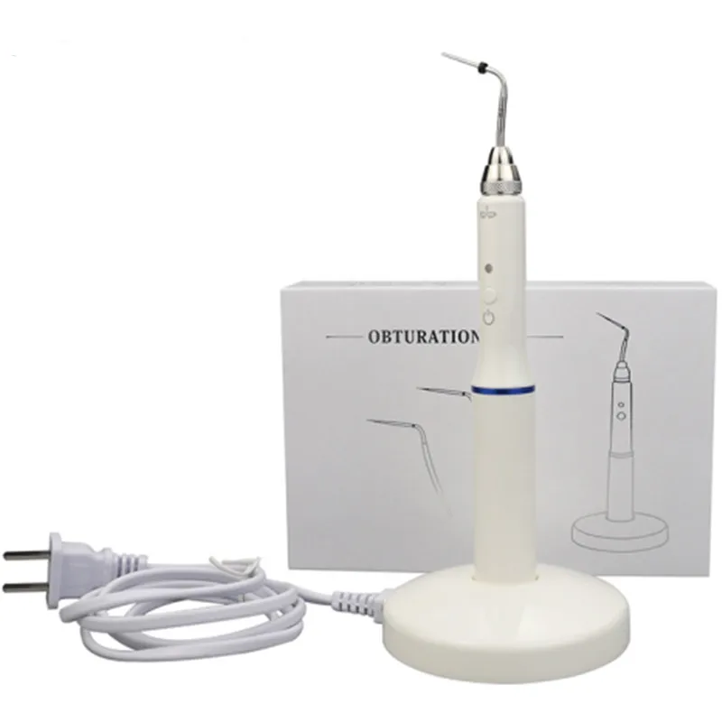Cordless Wireless OEM Dental Electric Heated Pen Gutta Percha Obturation System with 2 Tips for Dentistry Professional Use