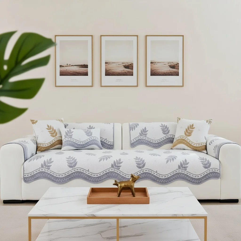 Chenier Special-shaped Sofa Cushion Universal in All Seasons Living Room 2026 New Non-slip One Piece Seat Cover High Quality