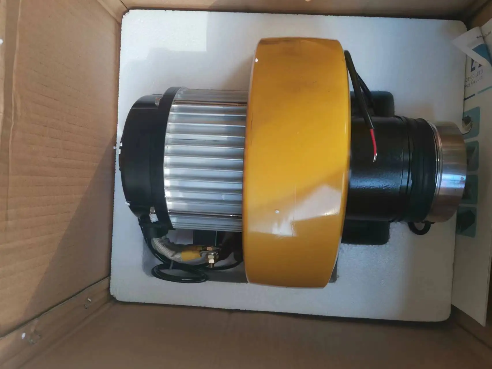 24volt 1.5KW AC Engine Wheel Motor Wheel Knit Polyurethane Forklift Wheel Stacker Drive Unit