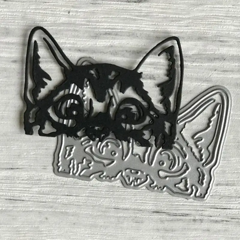 H3CF لـ for Head Metal Cutting Dies Stencil Scrapbooking DIY ألبوم الألبوم ورقة بطاقة الورق قالب زخرفة الزخرفة