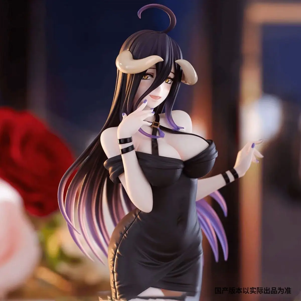 

Overlord Figure Albedo Figures Sexy Girl Albedo Figurine Pvc Collection Model Statue Desk Decoration Toys Friends Birthday Gift