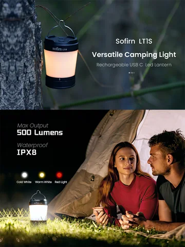 Походный фонарик Sofirn LT1S USB C 21700 — изображение продукта