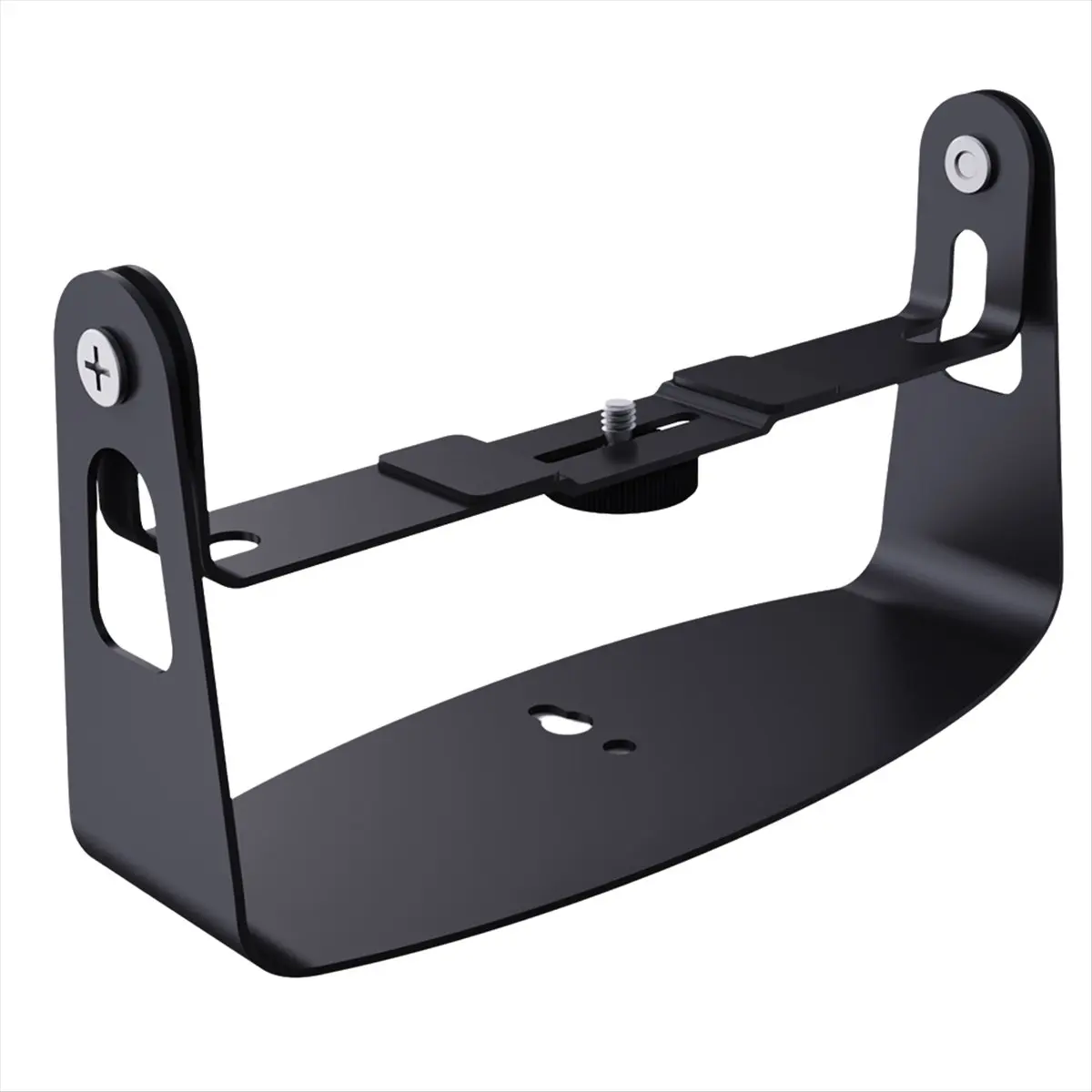 !DT~D628Universal 1/4 Screw Hole Projector Bracket 360 Degree Rotating Desktop Projector Bracket Wall Bracket Ceiling Load 5kg A