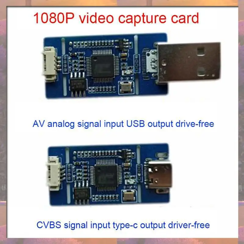 

Лидер продаж, 1 шт. CVBS для захвата аналогового сигнала и цифровой камеры, модуль CVBS для обновления UVC, бесплатный диск для Android (USB)