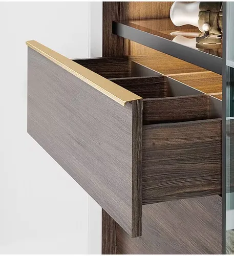 Imagen 2 del producto Manijas para cajones, muebles de armario, manijas de cocina para perilla de gabinete, puerta, cajón, muebles, instalación oculta Invisible